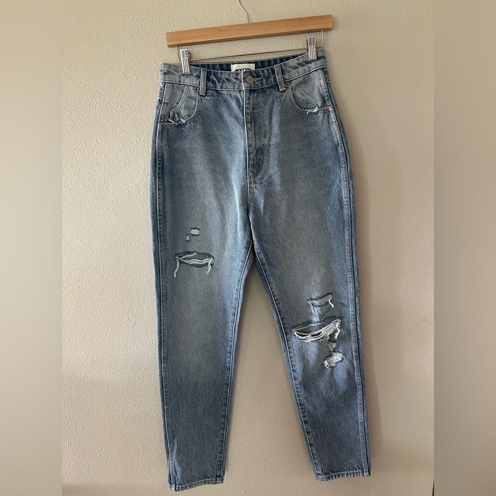 ROLLA'S High Rise Light Blue Jeans - Picture 2 of 11